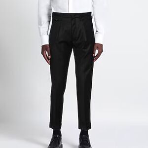 Michael Coal Wool Blend Black Pants(Size 40)